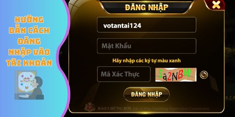 Hướng dẫn cách đăng nhập vào tài khoản