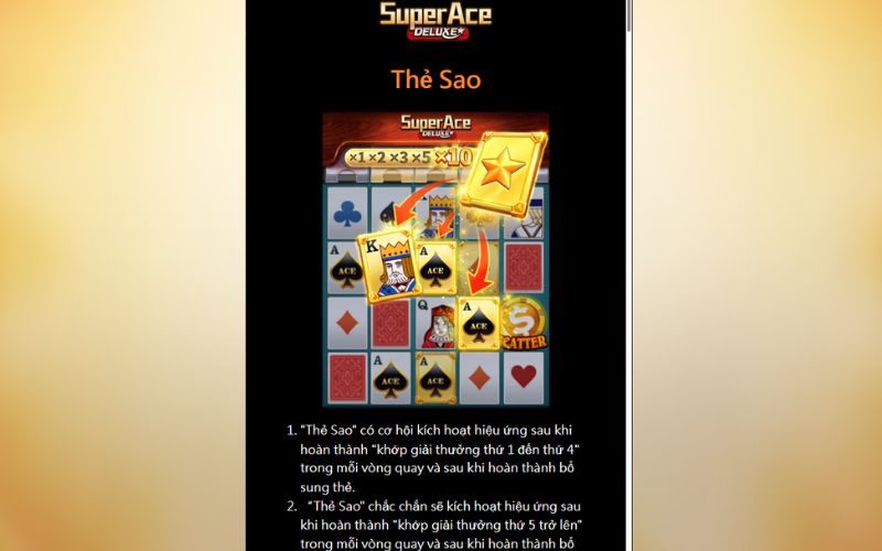 Super Ace slot thưởng rơi liên tục