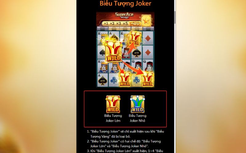 Jackpot game nổ hũ Super Ace dễ thắng