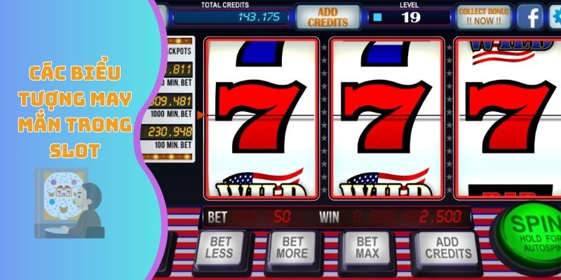 Các biểu tượng may mắn trong slot