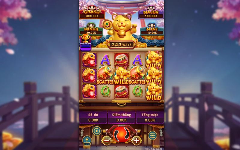 Nổ hũ Neko – Trúng jackpot khủng