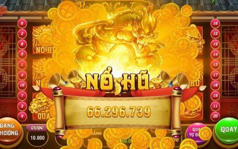 Nổ hũ Phi Long Tàng Bảo – Trúng jackpot lớn