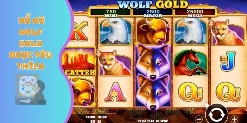 Lý do khiến nổ hũ Wolf Gold được yêu thích