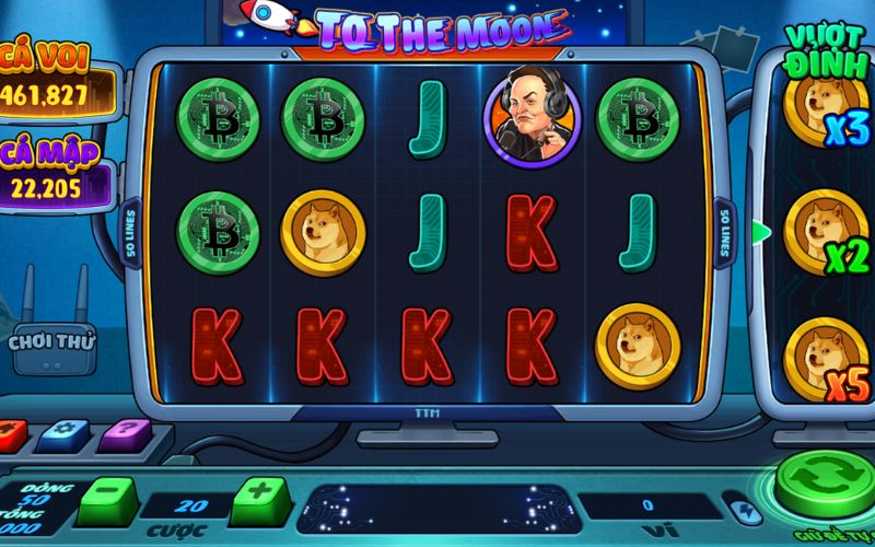 Game nổ hũ To The Moon đổi thưởng lớn
