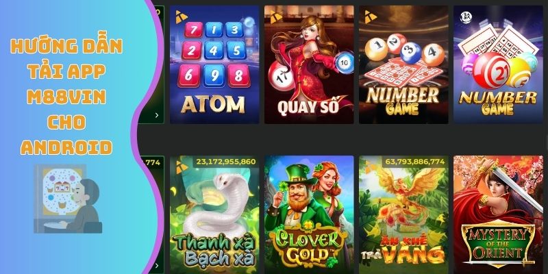 Hướng dẫn tải app M88VIN cho Android